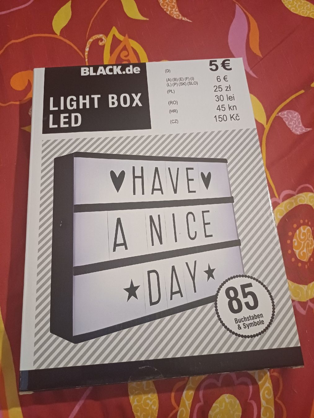 Toutes les décorations: LED Light Box  – Neuf avec emballage d'origine à Ostermundigen par Loulilou86