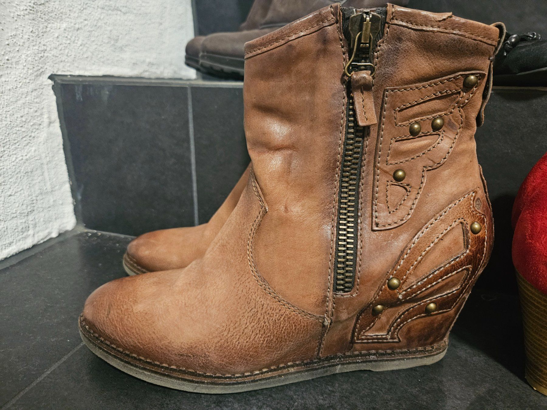 Scarpe da donna: Lederschuhe, Pumps, Stiefel Leder Gr.40 – Usato da Wangen ZH venduto da tulipe55 2