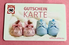 Müller Geschenkkarten  ohne Guthaben und für Sammler gedacht