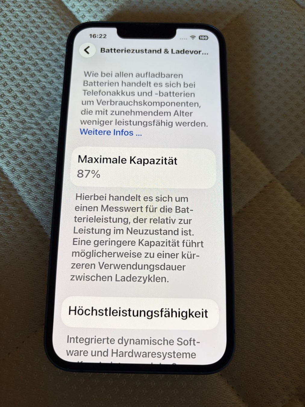 Apple Telefoni cellulari / Smartphones: iPhone 13 Blau 128GB – Usato da Schönried venduto da Roduba 3