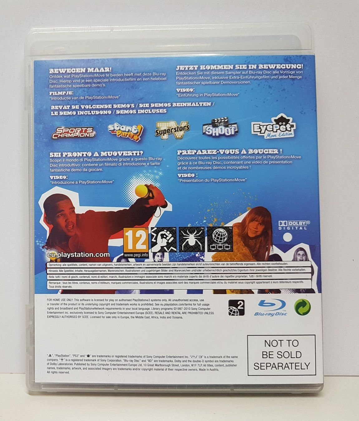 Sony Controller: Sony PS3 Move-Starter Pack, Kamera, Controller, Starter Disc – Usato da Schüpfheim venduto da Games_Spielkonsolen 2
