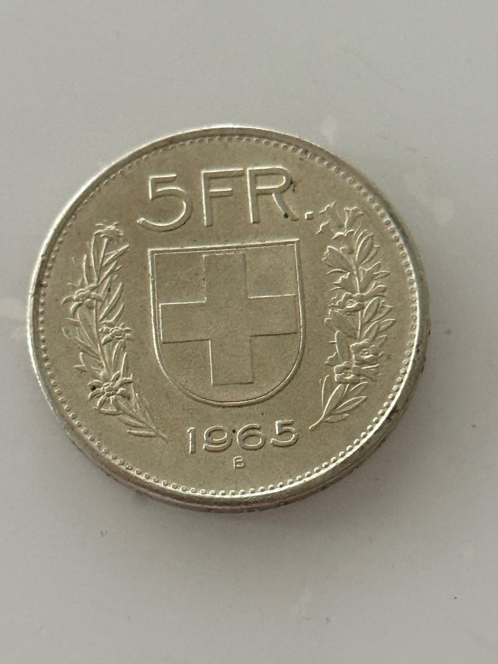 Toutes les monnaies: 5 Franken 1965  Silber – D'occasion à Wallisellen par SWISS_SILVER1 1