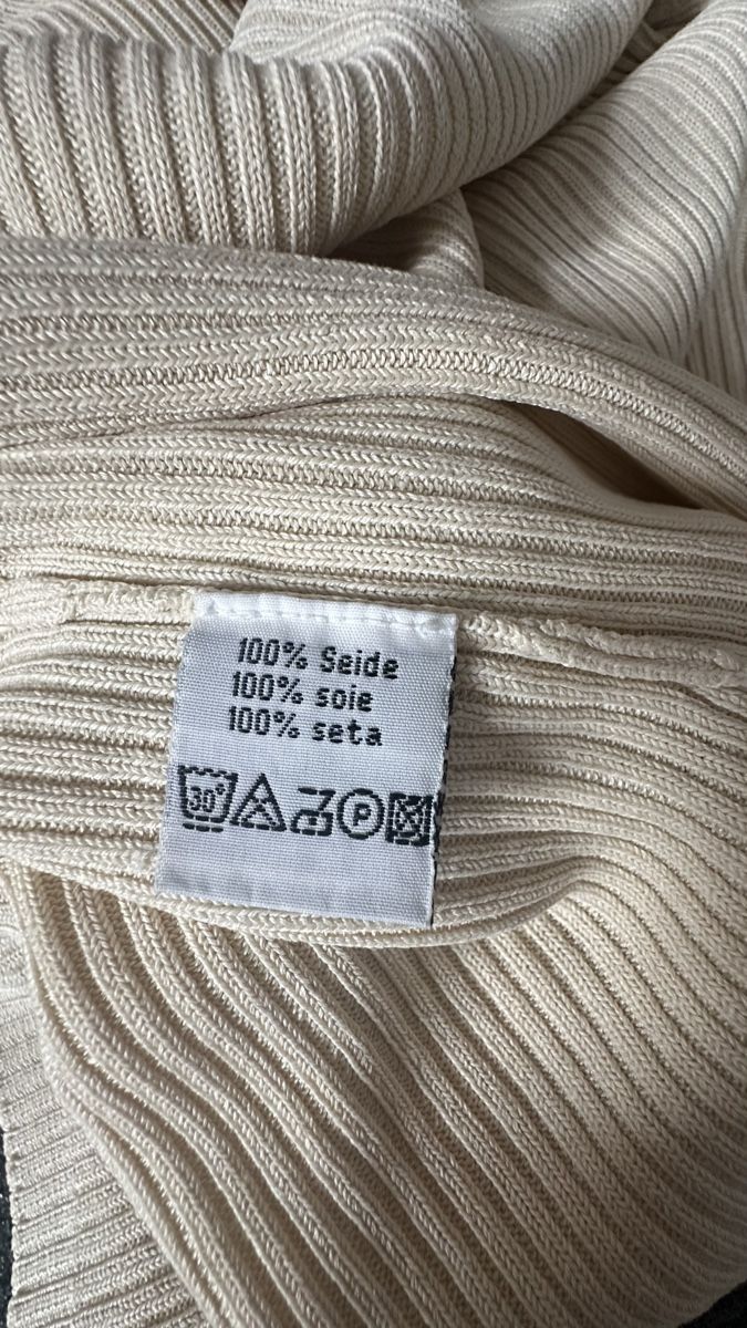 Maglioni & Felpe: Pull Femme 100% Soie Beige Marque L  – Nuovo (secondo la descrizione) da Vuippens venduto da ale_6gkb 4