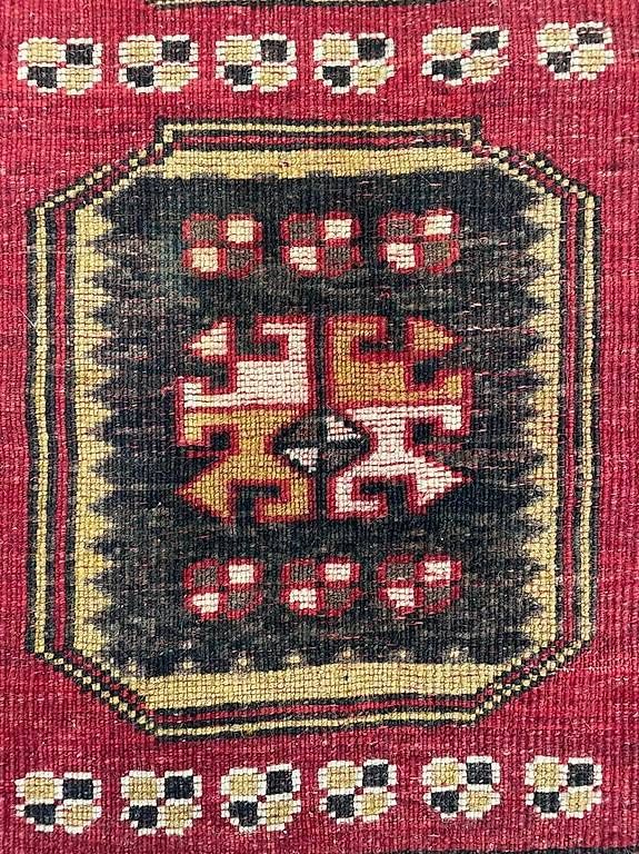 Tappeti: Orientteppich aus Wolle mit geometrischem Muster – Usato da Obernau venduto da Arche_Noah_Brocki 6