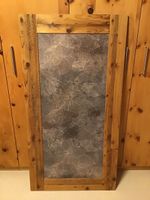 Garderobe neu Rahmen Altholz Fichte vom Schreiner