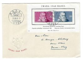 CH, Imaba 1948,  Brief Basel 21.8.1948