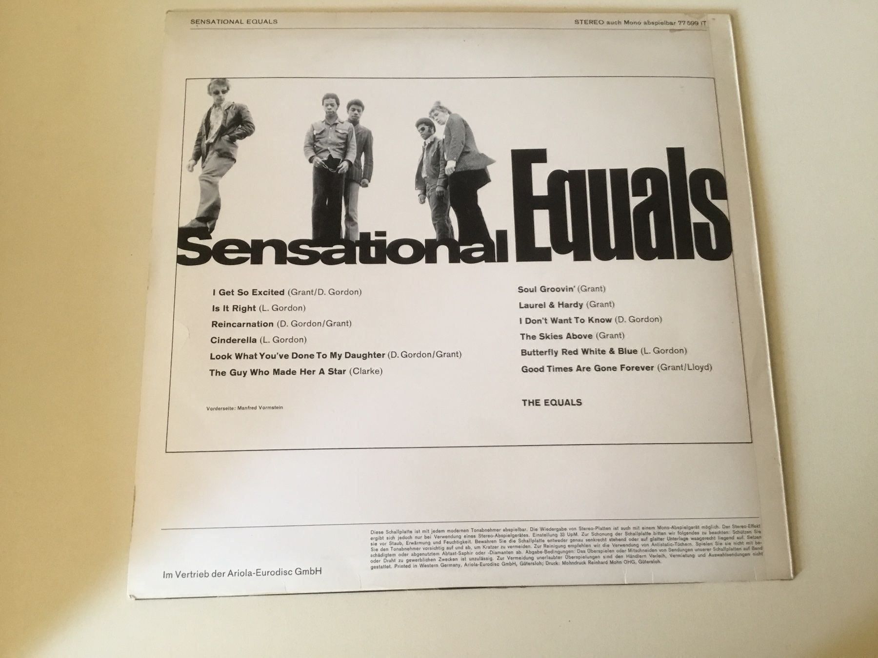 Dischi in vinile: Equals / Sensational – Nuovo (secondo la descrizione) da Kreuzlingen venduto da Schuggerman 1