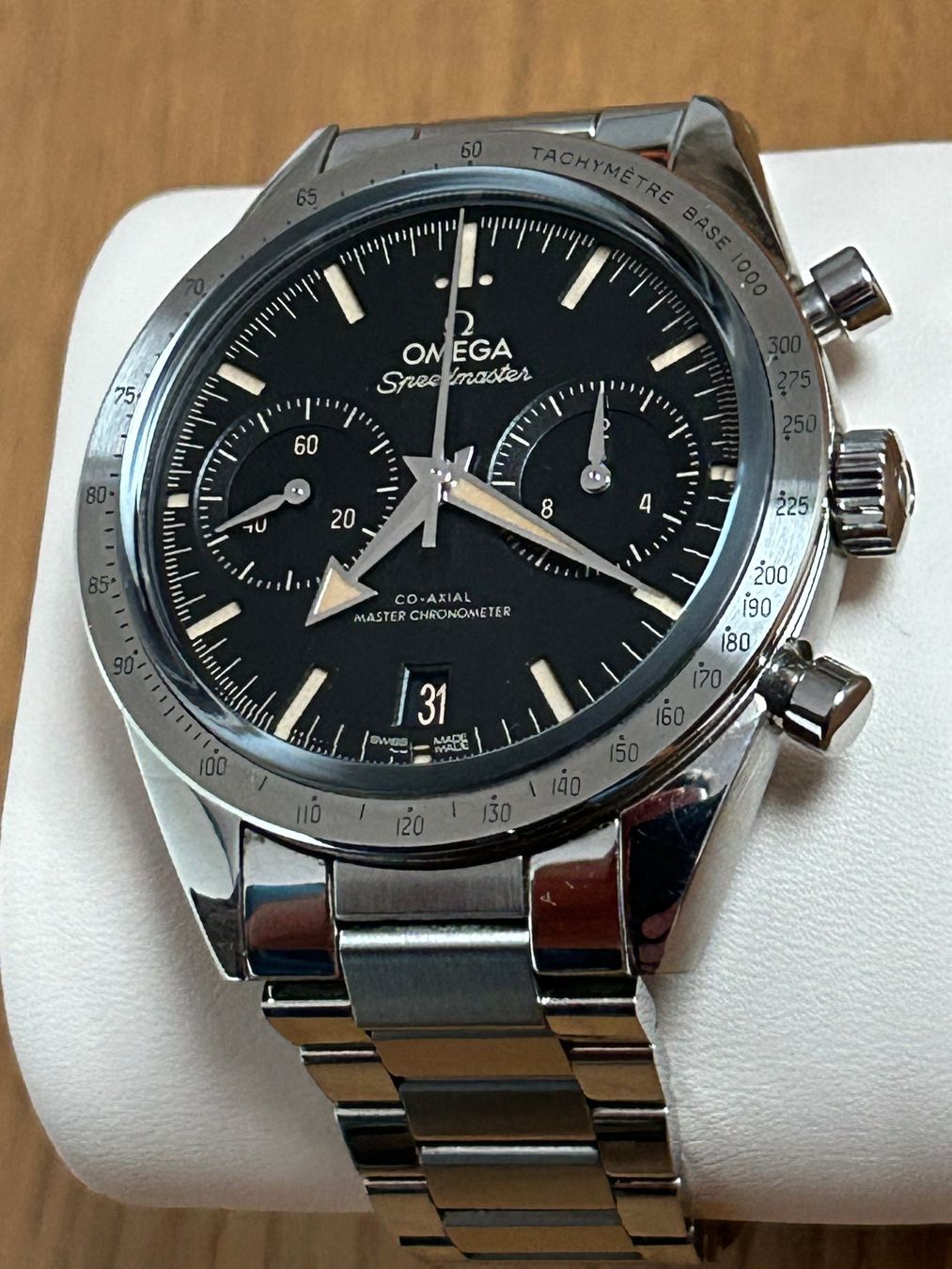 Omega Uhren: Omega Speedmaster ’57 Co-Axial Master Chronometer – Gebraucht aus Thalheim AG von Malili 4