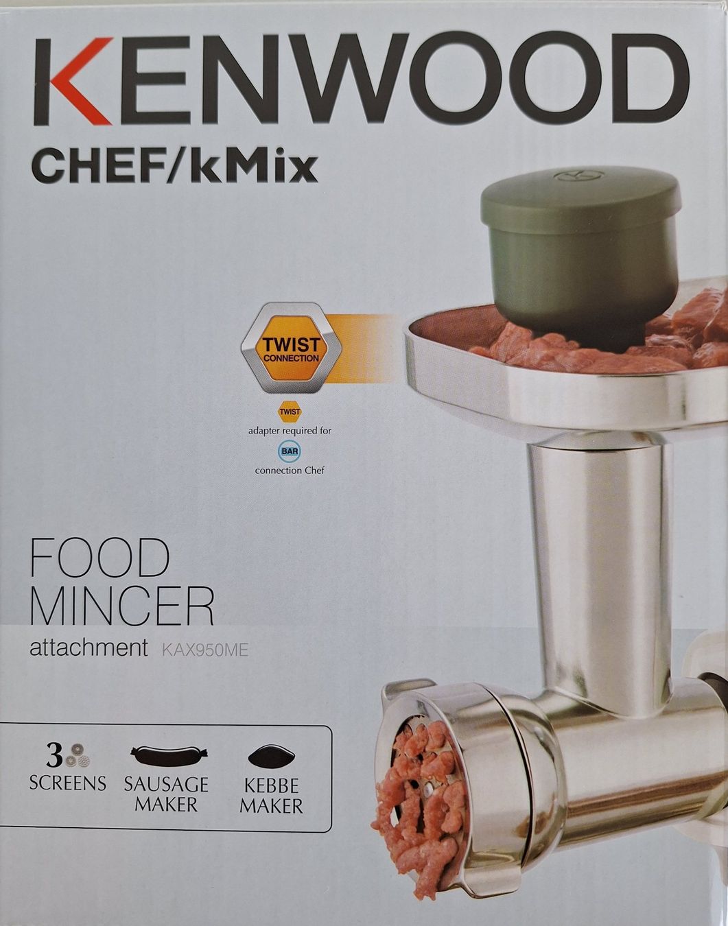 Kenwood Elettrodomestici da cucina: Fleischwolf zu KENWWOD Chef/kMix – Nuovo e nell'imballaggio originale da Hochdorf venduto da Guidoni