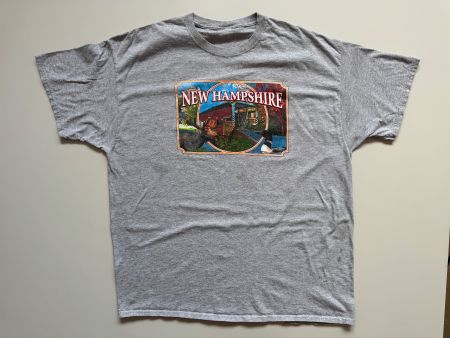 New Hampshire USA T-shirt MEN XL
