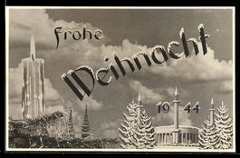 Kriegsweihnacht 1944, Fotomontage mit Ke