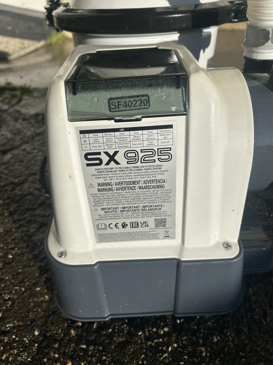 Intex Accessori per Piscine: Intex Krystal Clear SX925 Sandfilteranlage – Nuovo (secondo la descrizione) da Schupfart venduto da famueller 1
