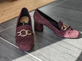 Pumps Absatzschuhe Wildleder Gino Rossi Gr.37.5 NEU