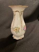 Rosenthal Molire Vase, Porzellan Vase, Blumenmuster, 1962
