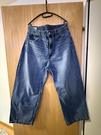 Jeans Damen weit blau Grösse 44 guter Zustand