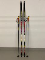 Langlaufski - Fischer Air / Blade (185cm) mit Exel-Stöcke