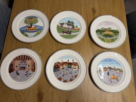 Assiettes décoratives