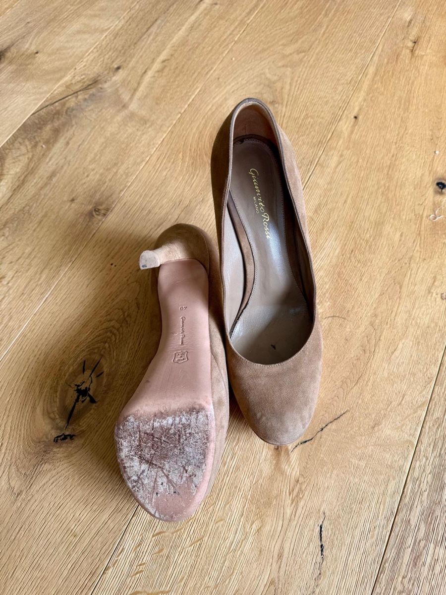 Gianvito Rossi Scarpe da donna: Gianvito Rossi Pumps Wildleder Gr. 40 – Usato da Samedan venduto da GianniV01 2
