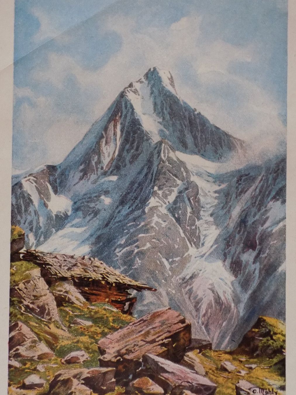 Incisioni: Bietschhorn Wallis – Usato da Risch venduto da Rischli15 1