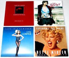 4CD's - Mary Lee, Mia Aegerter, Ute Lemper & Bette Midler