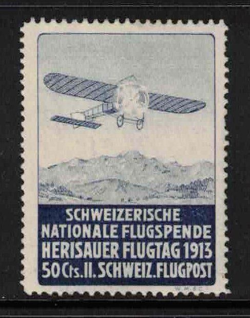 Tutti i francobolli: 1913 Flugpost Herisau Vorläufer V, postfrisch ** – Nuovo (secondo la descrizione) da Nuglar venduto da Stamp88