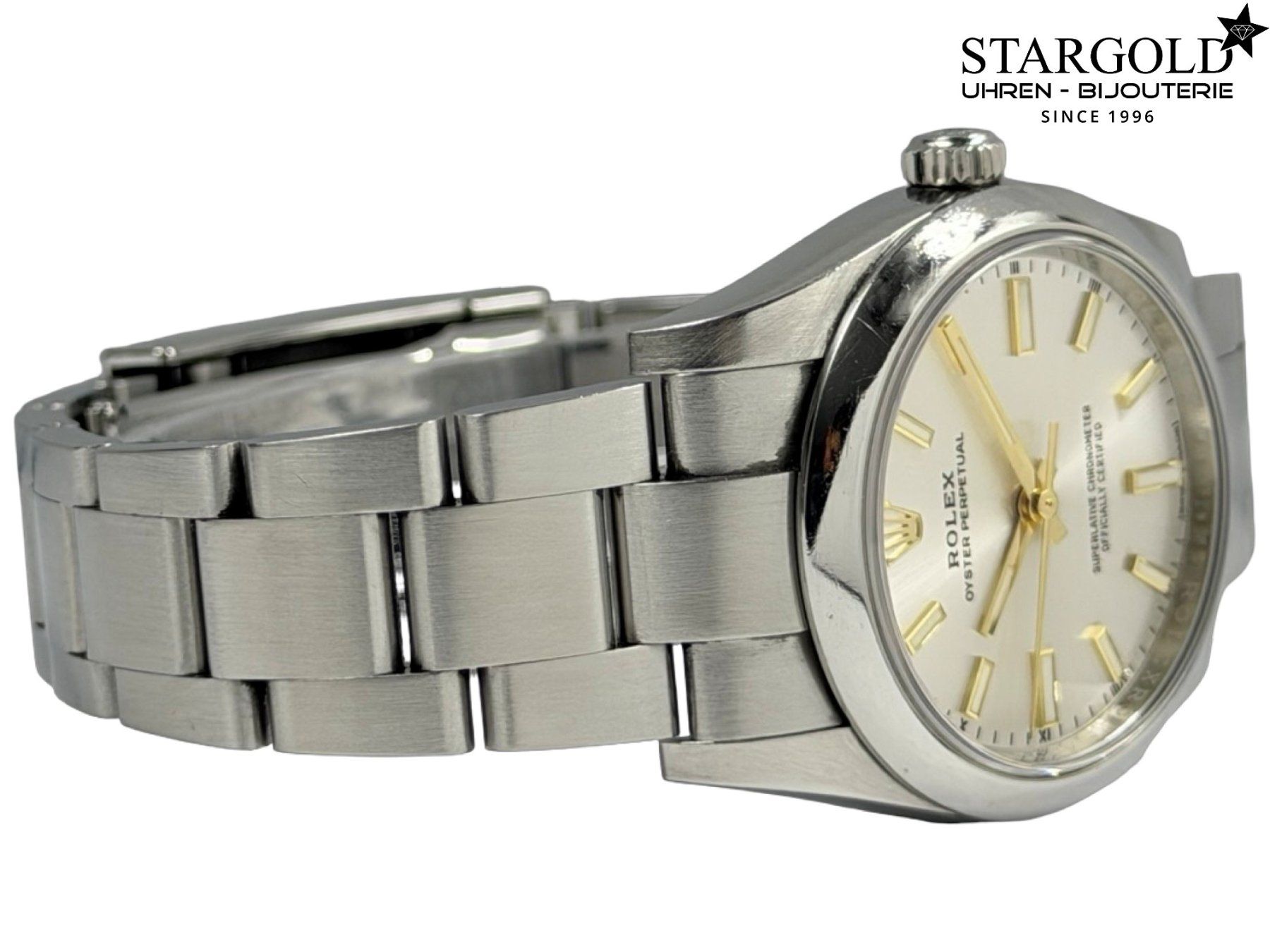 Rolex Orologi: Rolex Oyster Perpetual 34 - 124200 – Usato da Zürich venduto da Stargold-Uhren 2