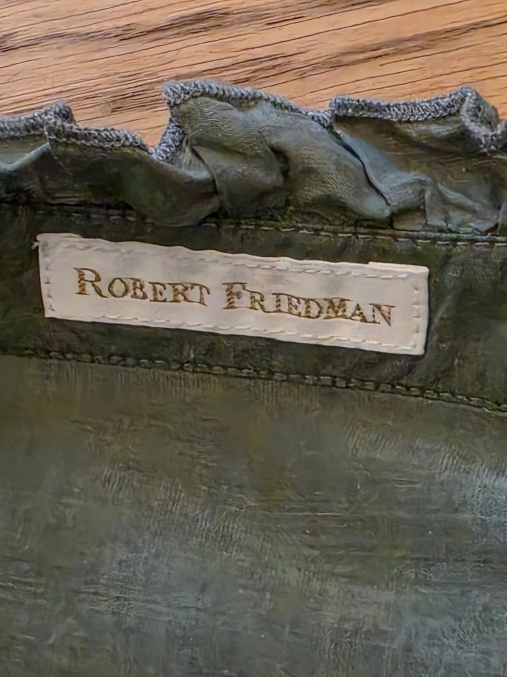 Robert Friedman Camicette: ROBERT FRIEDMAN Hemdbluse mit Rüschchen (Grösse L) – Usato da Zumikon venduto da chv_w96q 5