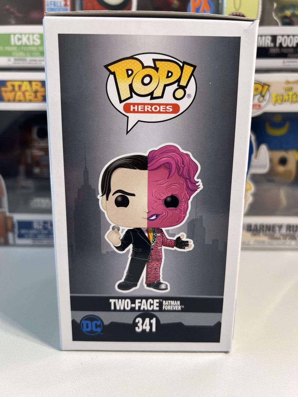 Funko Statuette: Funko POP! Heroes Batman Forever Two-Face – Nuovo e nell'imballaggio originale da Le Mouret venduto da perfectbijou 1