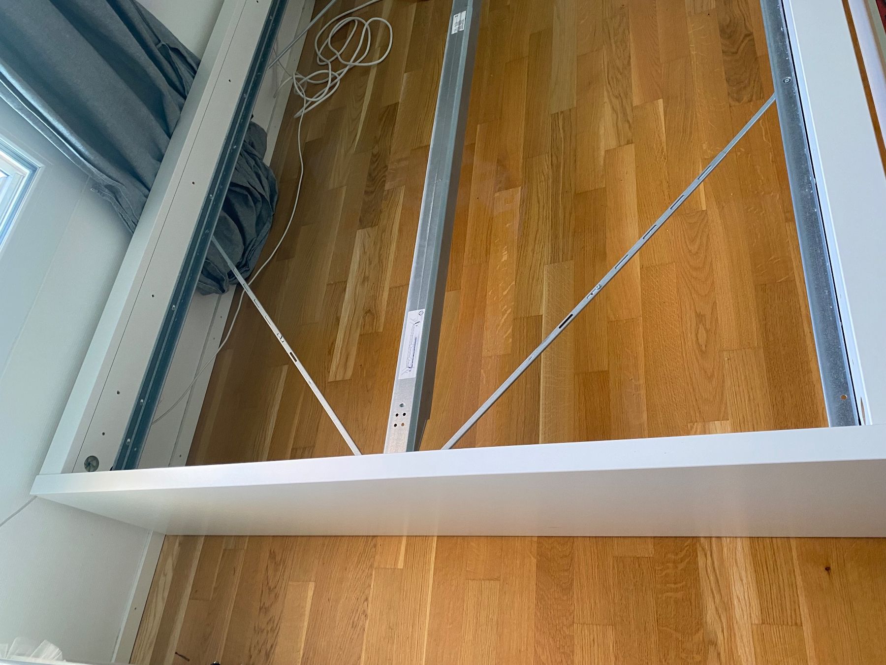 Ikea Letti: MALM Bettgestell weiss 140x200 – Usato da Rheinfelden venduto da Piotr73 1