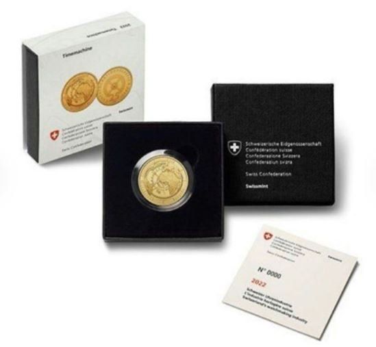 Tutti le monete: Swissmint TimeMaschine mit SIGNATUR – Nuovo e nell'imballaggio originale da St. Gallen venduto da StBe1985