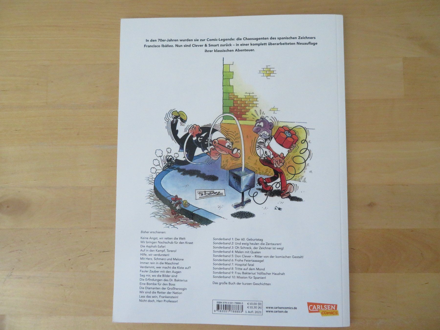 Fumetti: Comic CLEVER & SMART "Nicht doch Herr Professor! – Usato da Zürich venduto da piroma 5