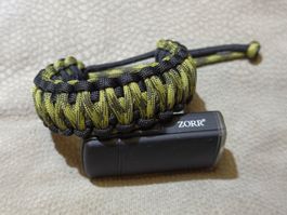 Baracelet en Paracorde 550 COBRA KING 17.5cm de tressage
