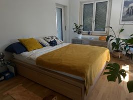 IKEA MALM Bett 160 × 200 cm inkl. 3 Schubladen & Lattenrost