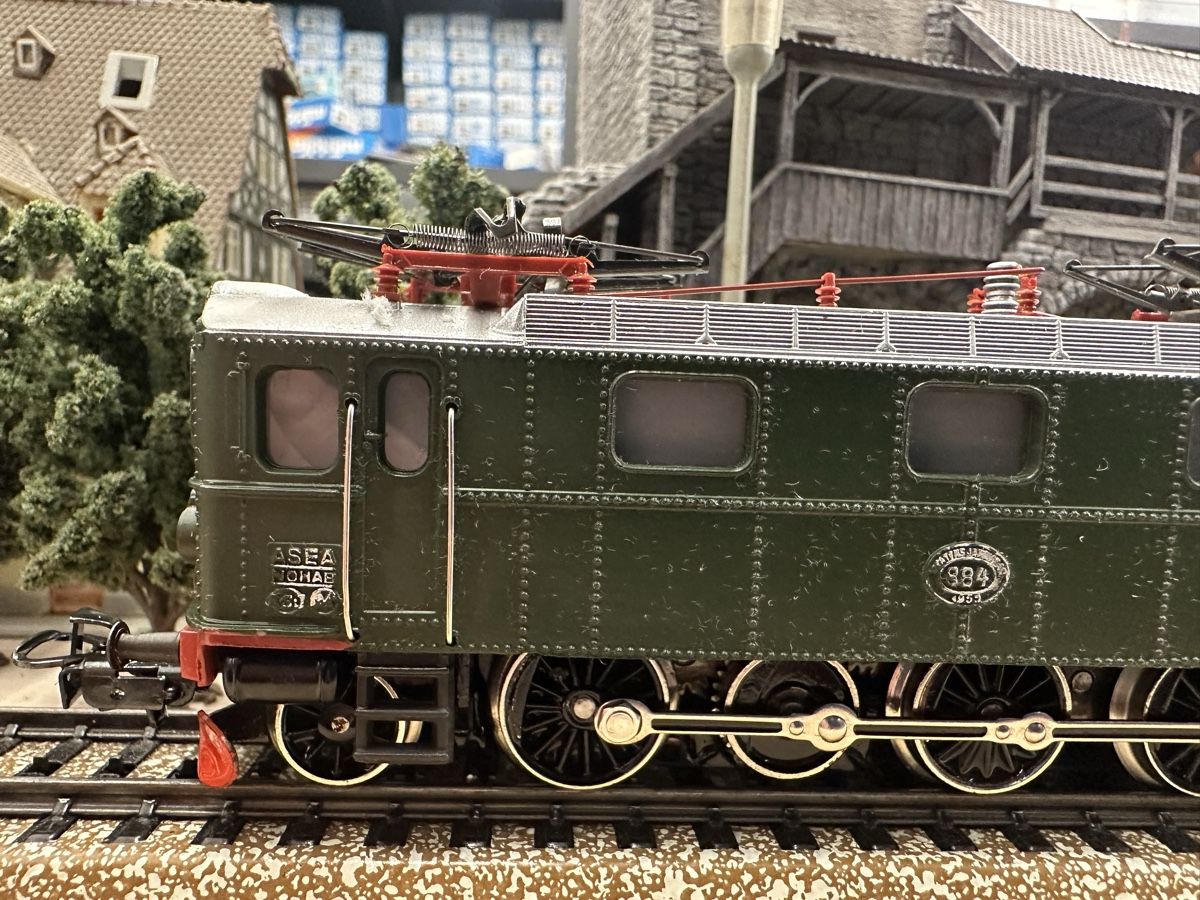 Märklin Modellini di ferrovie: Märklin 3030 SJ BR Da grün – Usato da Lupsingen venduto da New-Haven 1