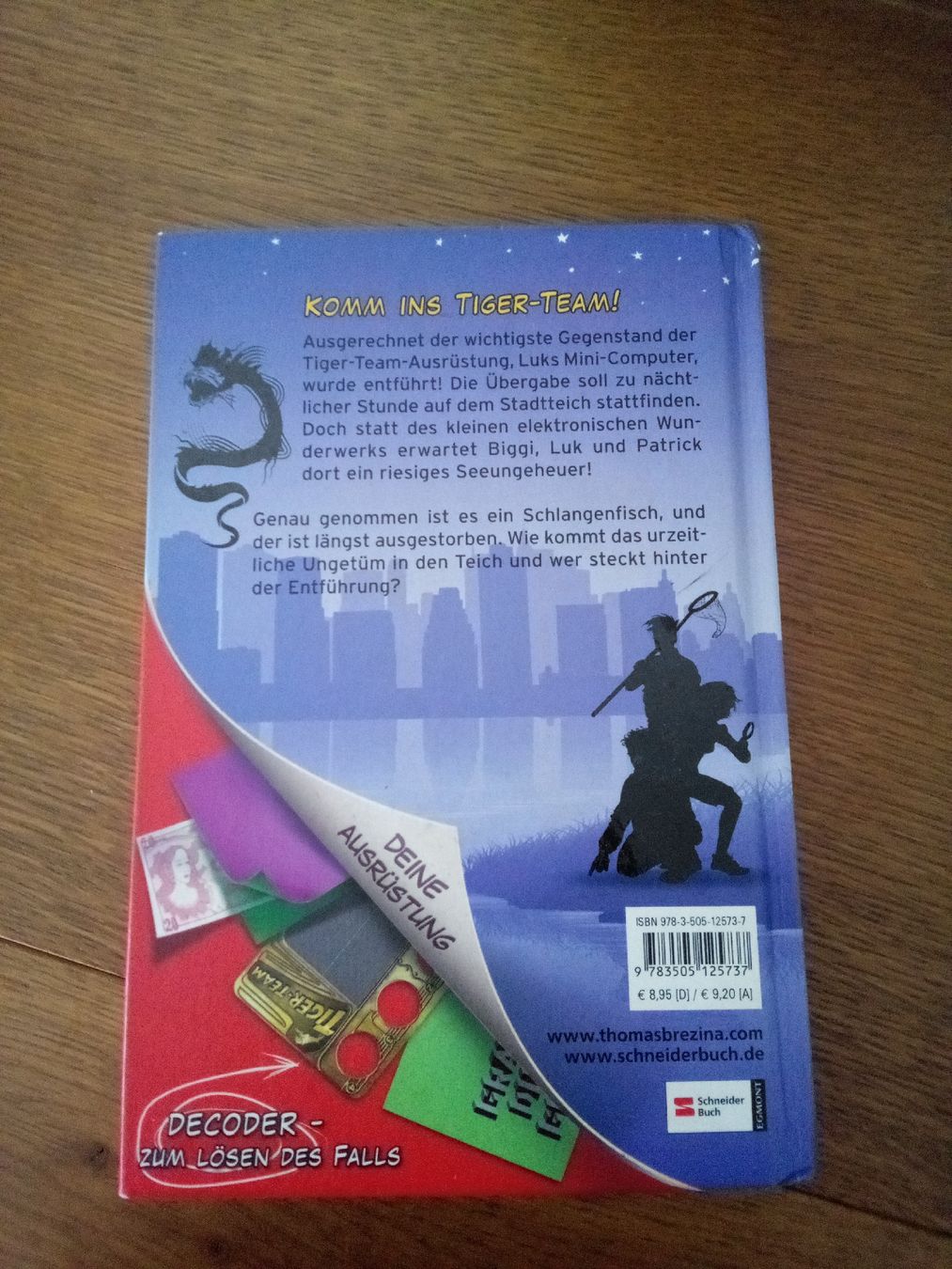 Bücher: Buch Tiger Team Der Schlangenfisch neuwertig – Gebraucht aus Volketswil von Car1 1