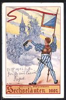 Zürich, Festpostkarte Sechseläuten 190