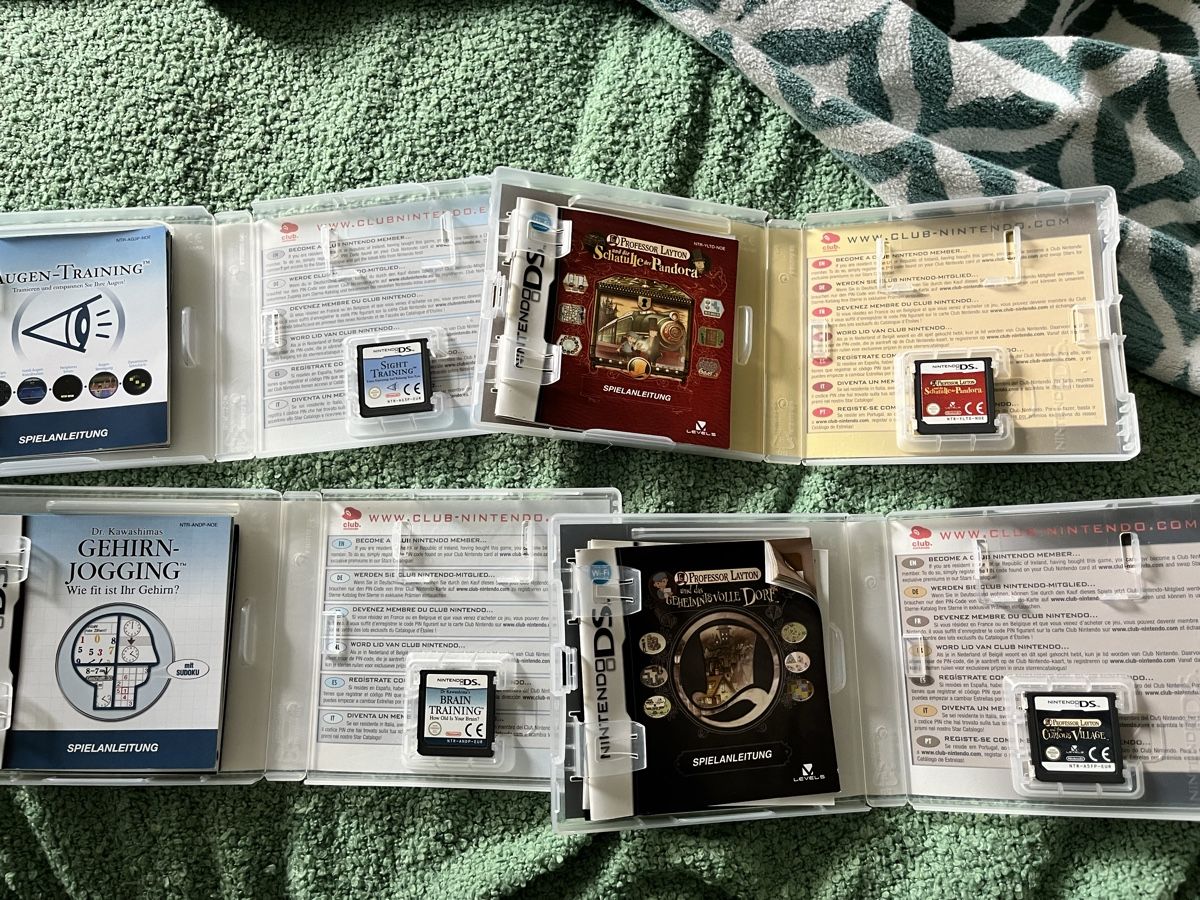 Nintendo Giocattoli: 4 Nintendo DS Spiele – Usato da Hochdorf venduto da Forestgreen 4