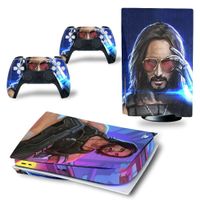 PS5 Skin Cyberpunk – Keanu Reeves