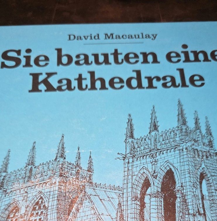 Libri: Buch Sie bauten eine Kathedrale Macaulay Ex Libris 1976 – Usato da Flums venduto da Flumsantik 1