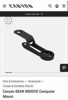Canyon GEAR GROOVE Computer Mount