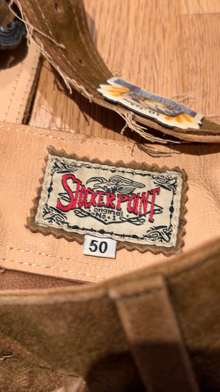 Pantaloni: Gebrauchte Lederhose Grösse 50 – Usato da Russikon venduto da Bm2904 1