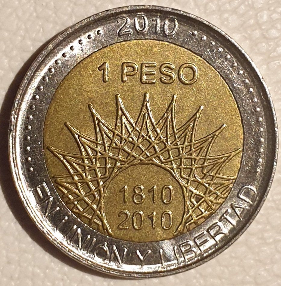 Tutti le monete: Argentinien 1 Peso "Bicentenario" Aconcagua – Usato da Rohrbach venduto da lod_m58r