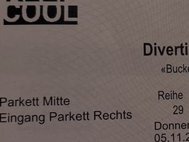 2 x Divertimento Basel 5.11.2026 Reihe 29 ab Fr. 139.—/beide