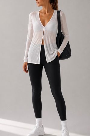 Lululemon Langarmshirt - Gr. S