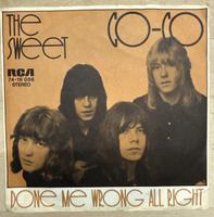 The Sweet - Co-Co / Done Me Wrong 7" Single, RCA 47