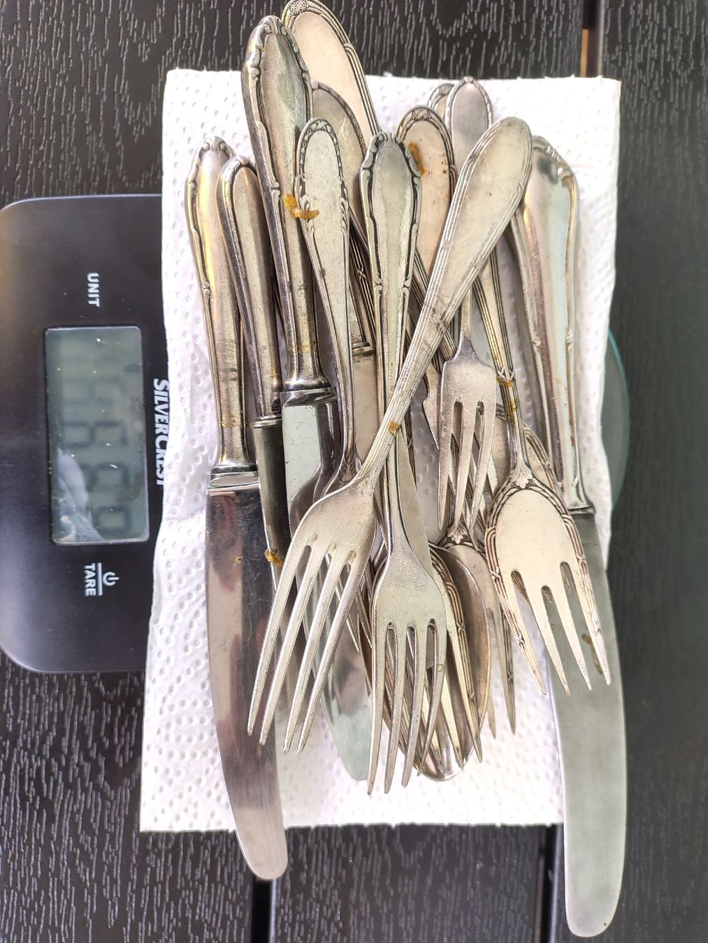 Set di posate: posate in argento placcato – Usato da Vairano venduto da Miry90. 2