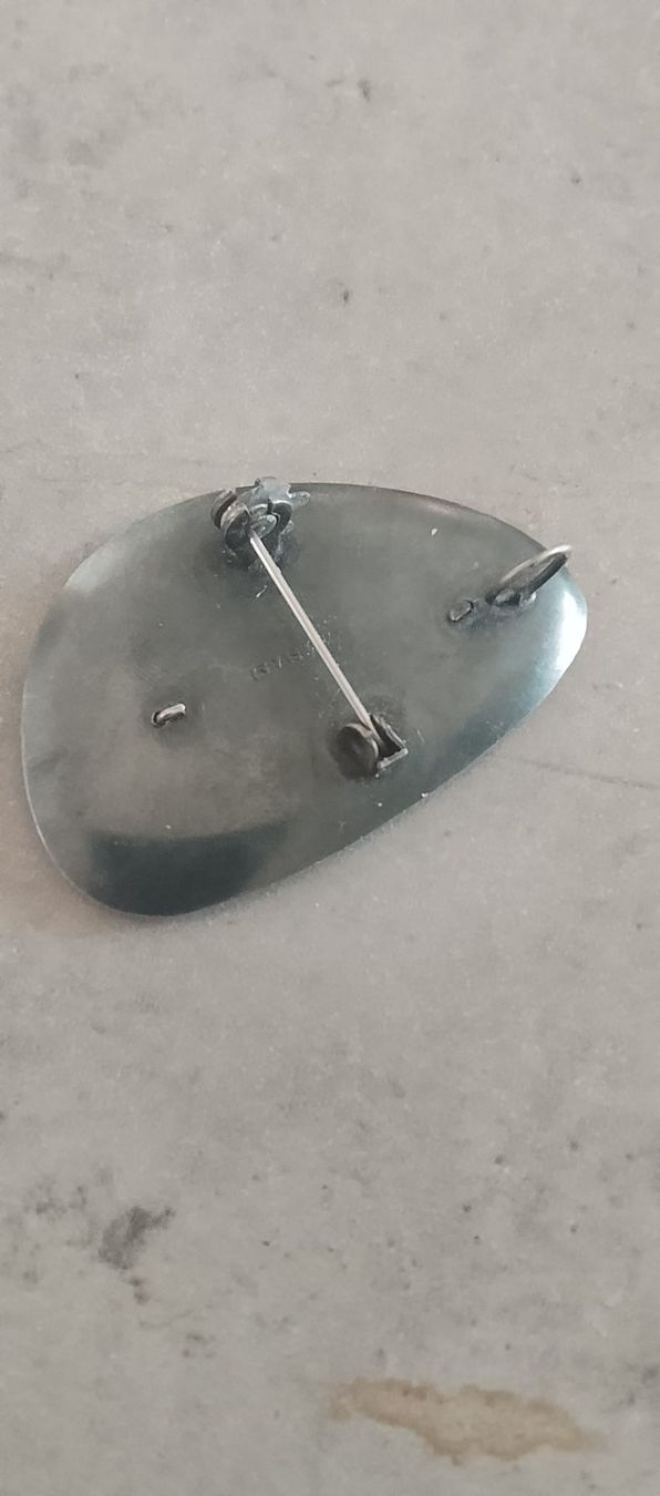 Spille & Fermagli: Vintage Brosche Mosaik Silber 925 – Usato da Oberriet SG venduto da snj_bjb7 1