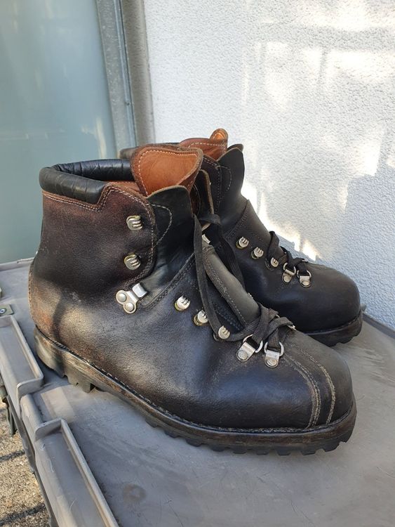 Gebirgsschuhe Schweizer Armee Militär Wandern Jagd Outdoor (Gebraucht ...