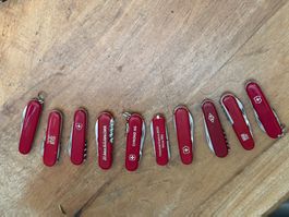 10× Victorinox Schweizer Sackmesser – Konvolut