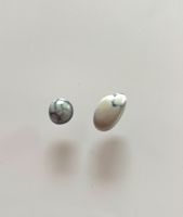 Variszite 2 x unikate Cabochons. Schmuck
